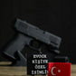 Glock 19 Hareketli Figür Masa İsimliği