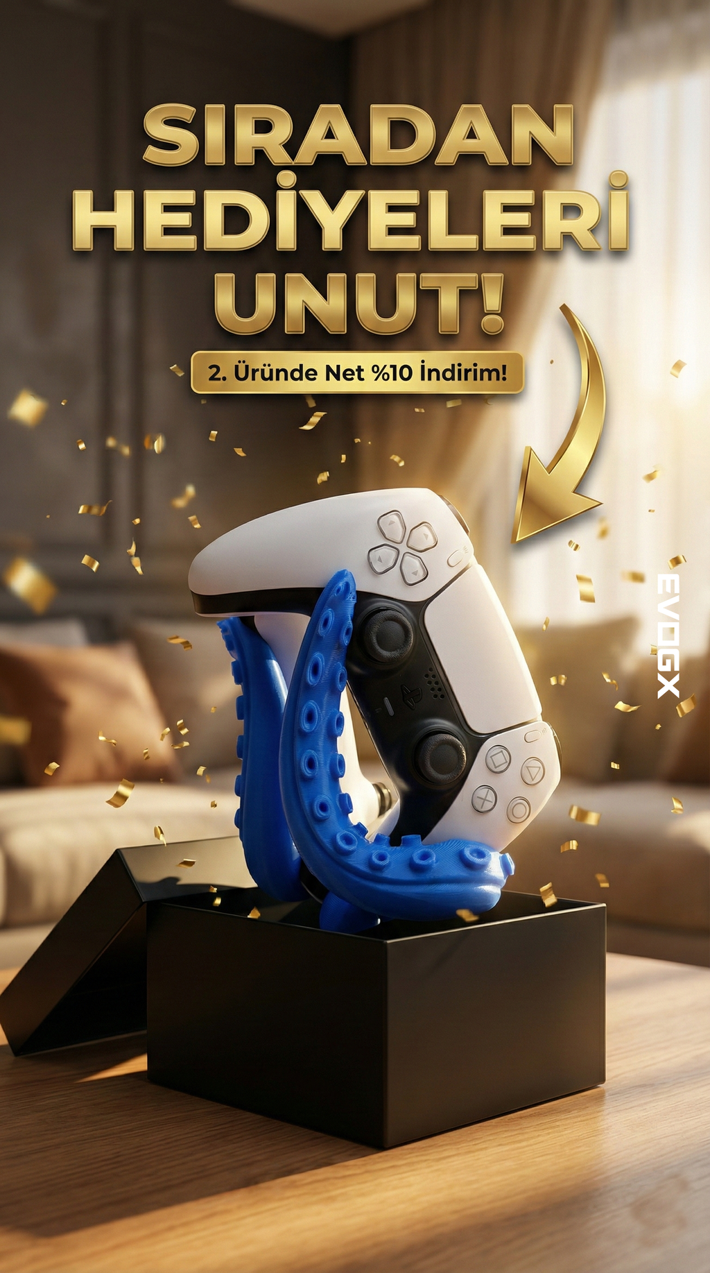 EVOGX 2'Li The Kraken Oyun Kolu Standı