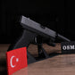 Glock 19 Hareketli Figür Masa İsimliği