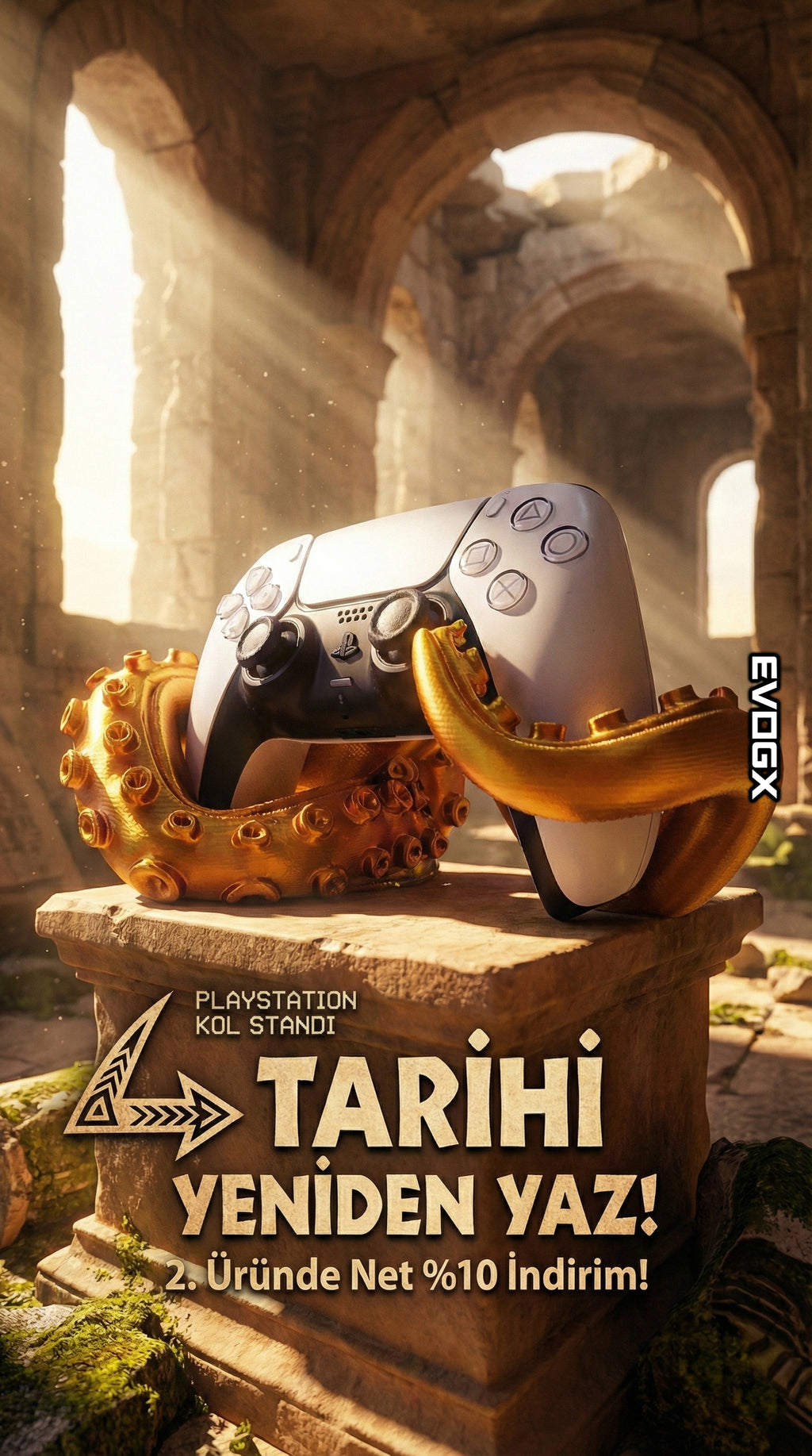 EVOGX Golden Guardian Standı