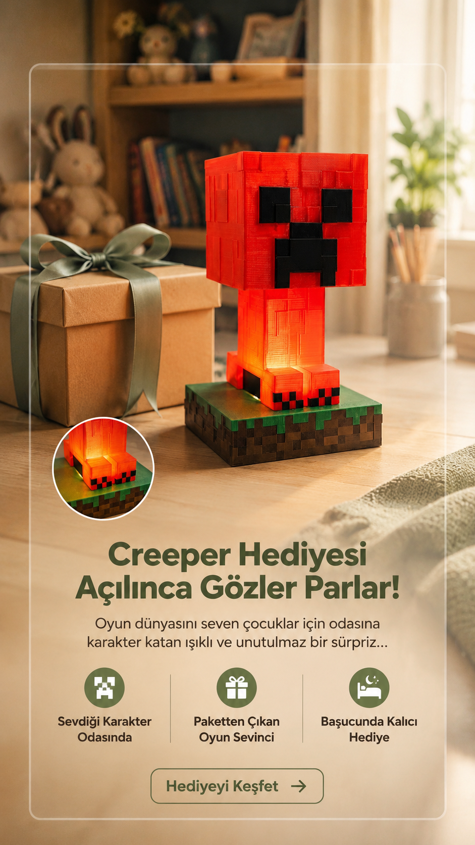 Evogx Gamer / Kids Odası Lambası