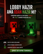 Evogx Gamer / Kids Odası Lambası