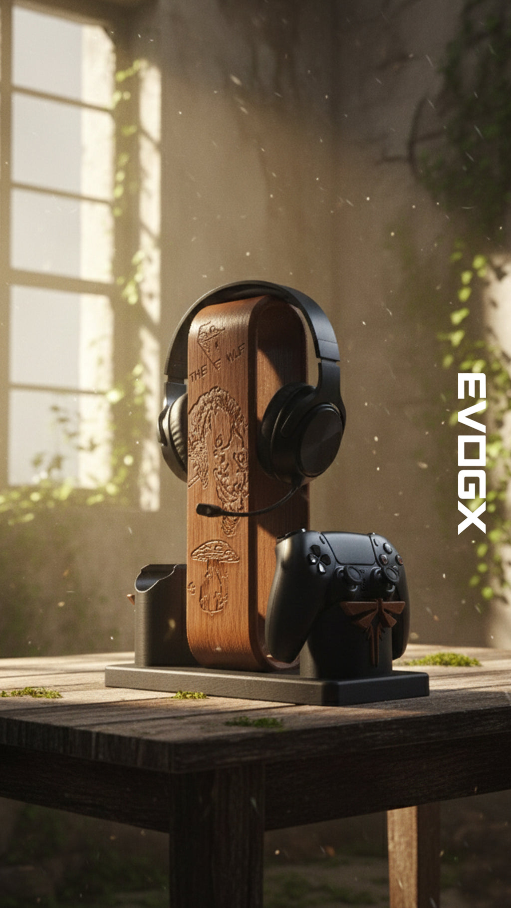 EVOGX PlayStation & Xbox Oyun Kolu ve Kulaklık Standı