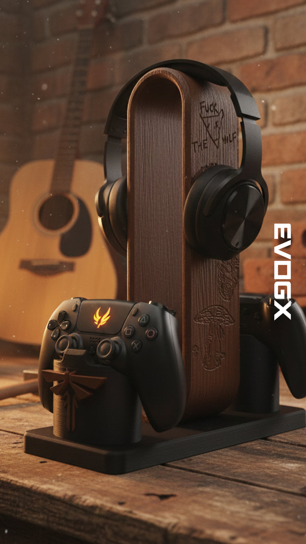 EVOGX PlayStation & Xbox Oyun Kolu ve Kulaklık Standı
