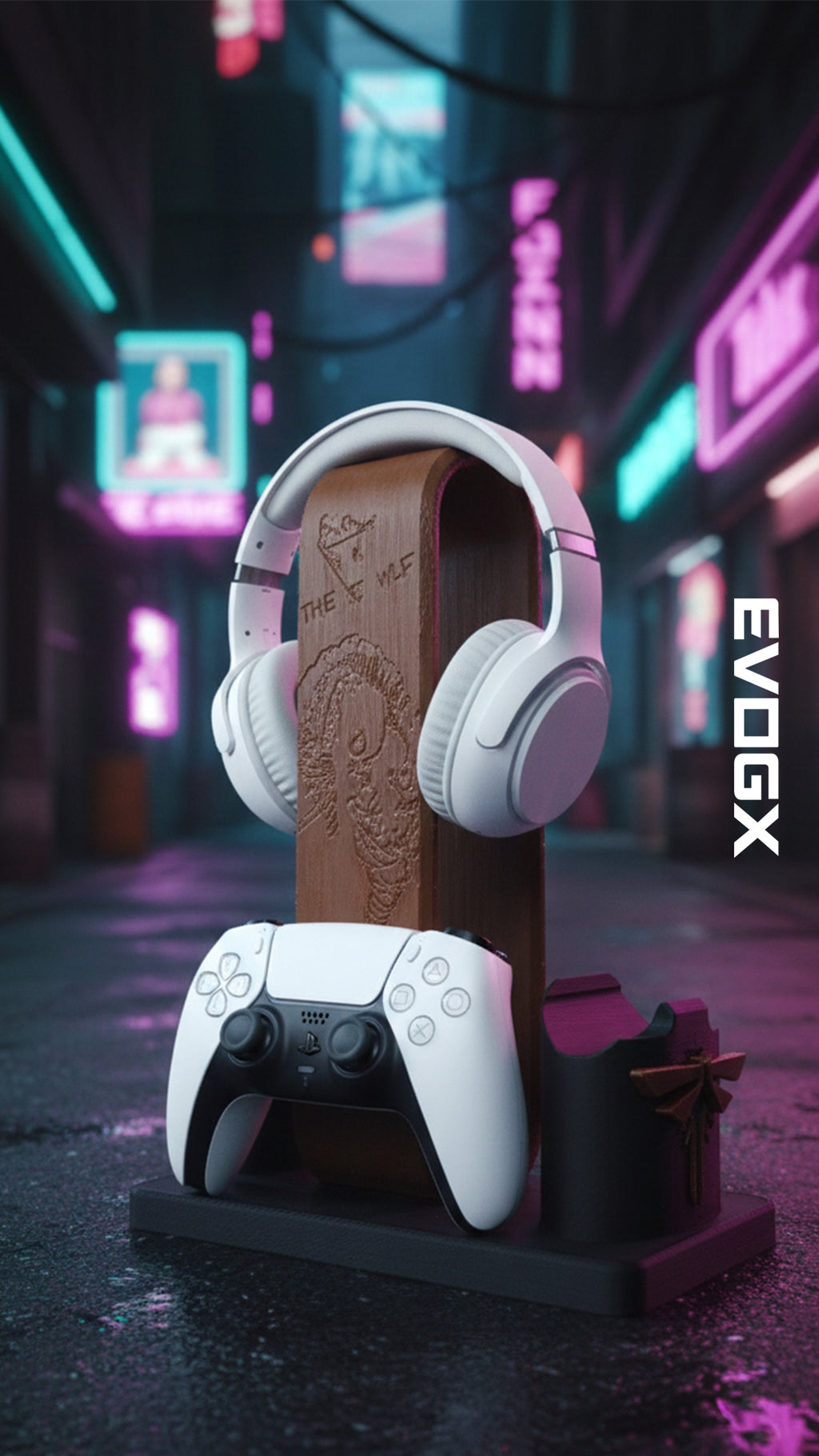 EVOGX PlayStation & Xbox Oyun Kolu ve Kulaklık Standı