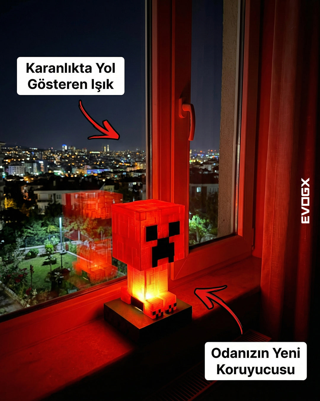 Evogx Gamer / Kids Odası Lambası