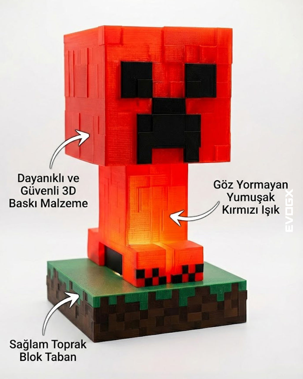 Evogx Gamer / Kids Odası Lambası