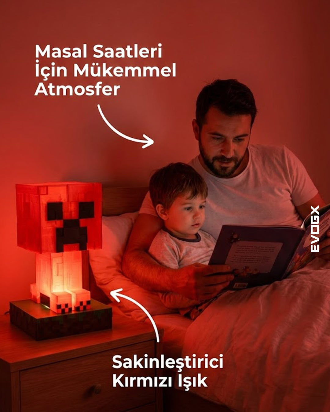 Evogx Gamer / Kids Odası Lambası